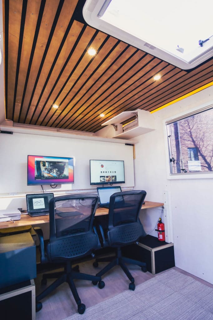 Franzi workvanlifebalance sechsquadratmeter mobiles Office Home-Office2Go