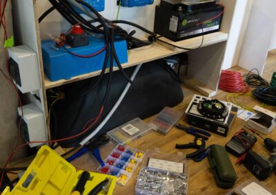 Camper Elektrik einbauen sechsquadratmeter